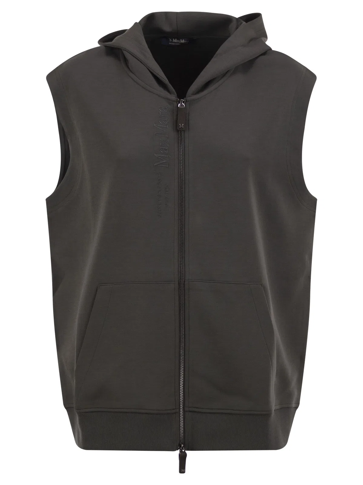 'S Max Mara S Maxmara Smmballo - Hooded Cotton-Blend