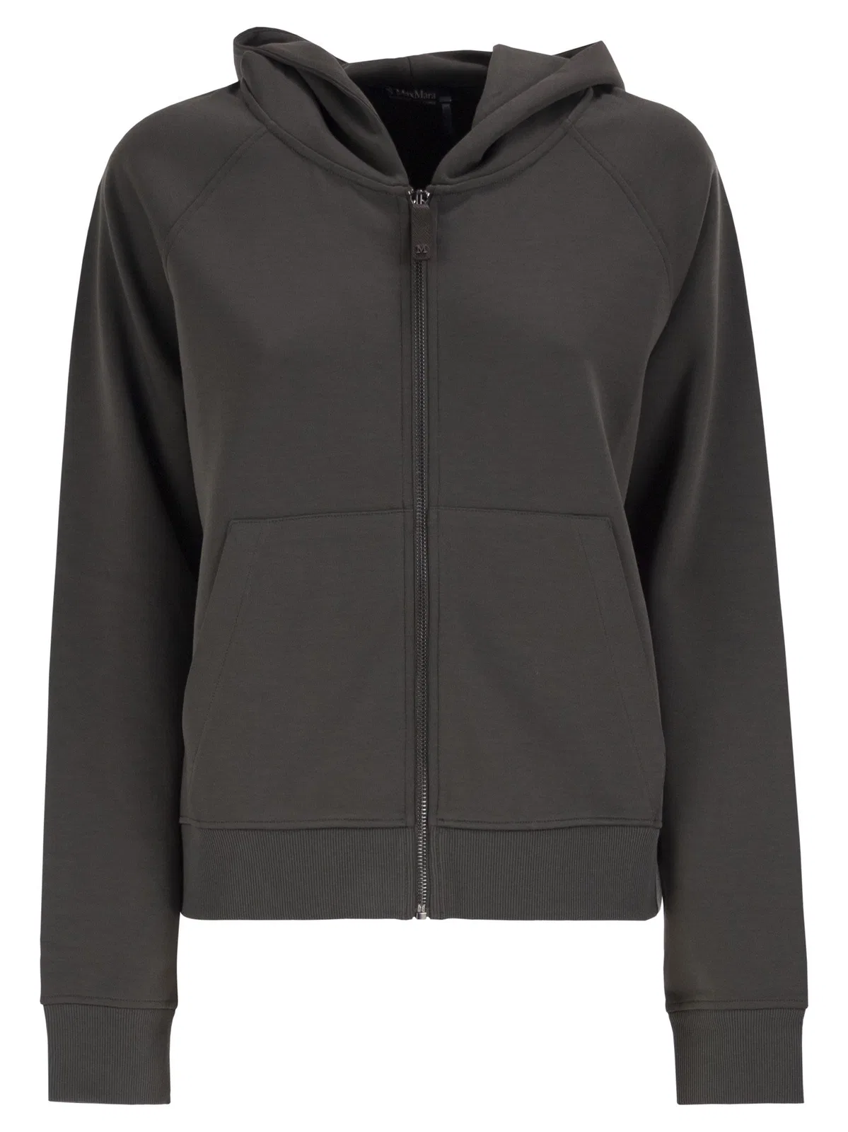 'S Max Mara S Maxmara Smmmarea - Hooded Zip-Up Jerse