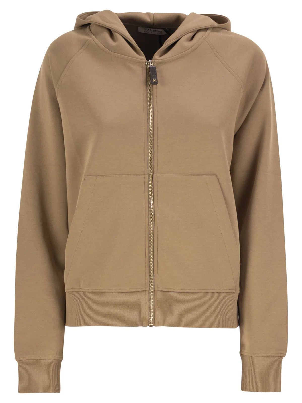 'S Max Mara S Maxmara Smmmarea - Hooded Zip-Up Jerse
