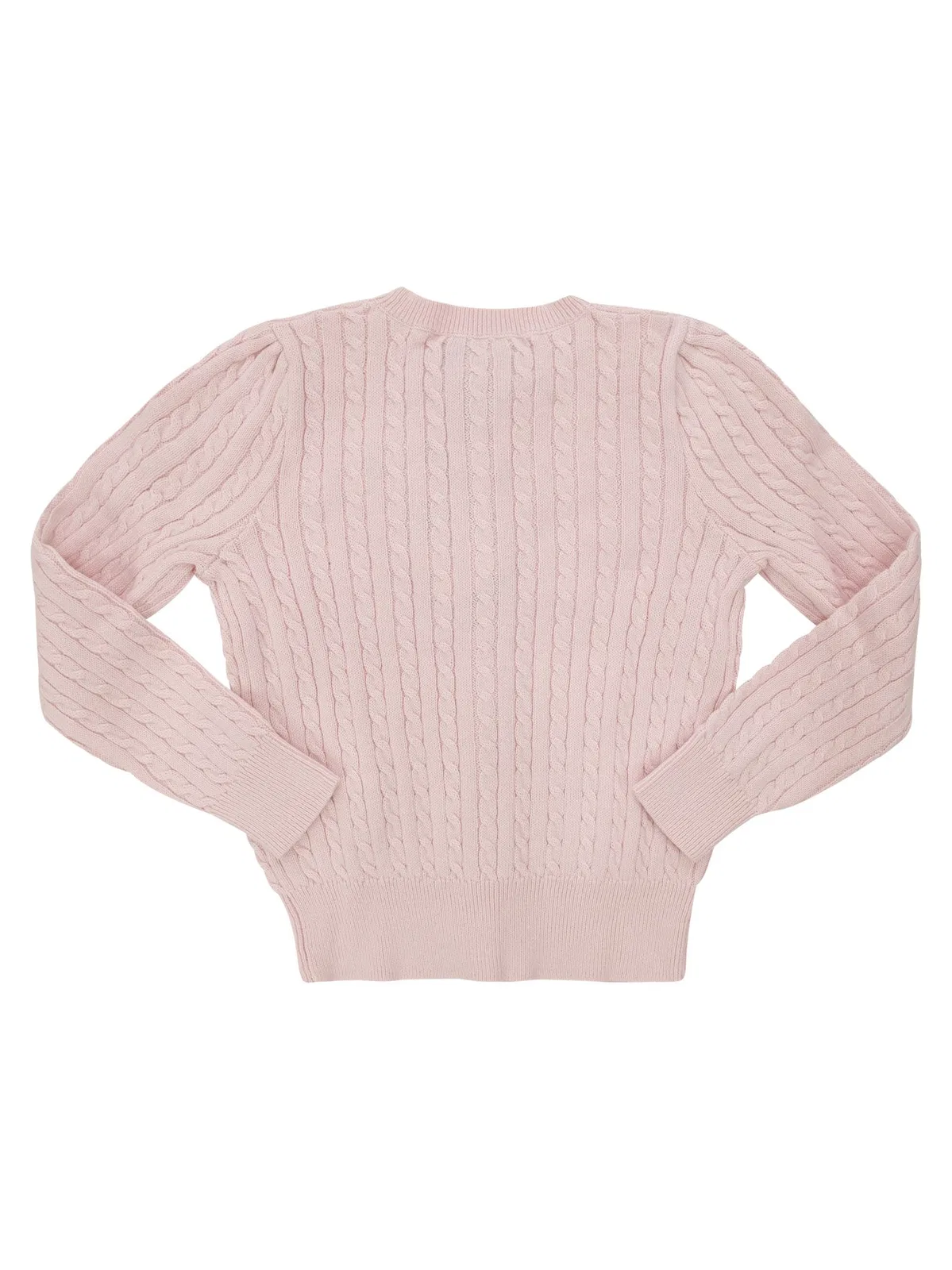 Polo Ralph Lauren Cable-Knit Cardigan With Embroidered Pon