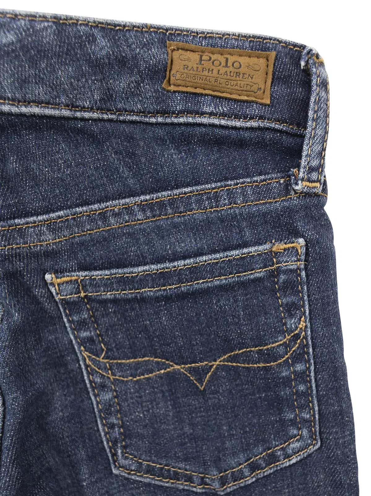 Polo Ralph Lauren Skinny-Fit High Waist Stretch Jeans