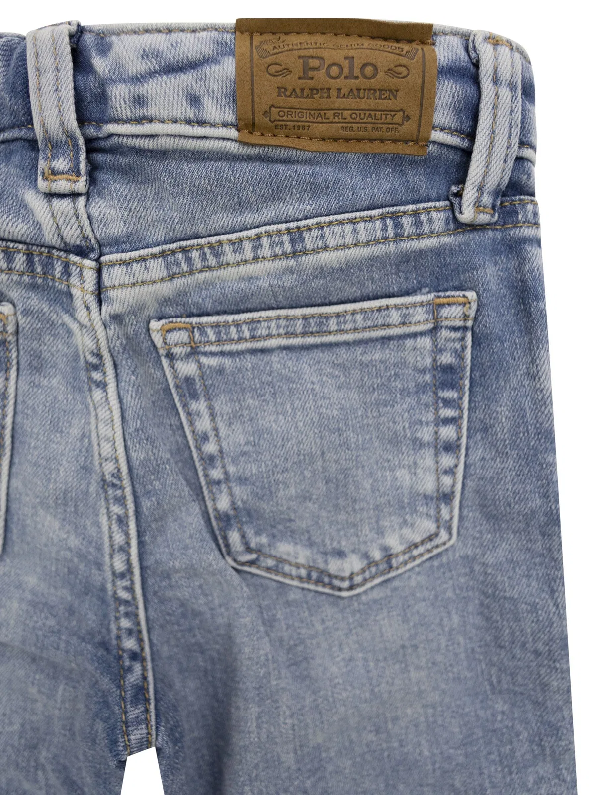 Polo Ralph Lauren Light-Wash Stretch Denim Jeans
