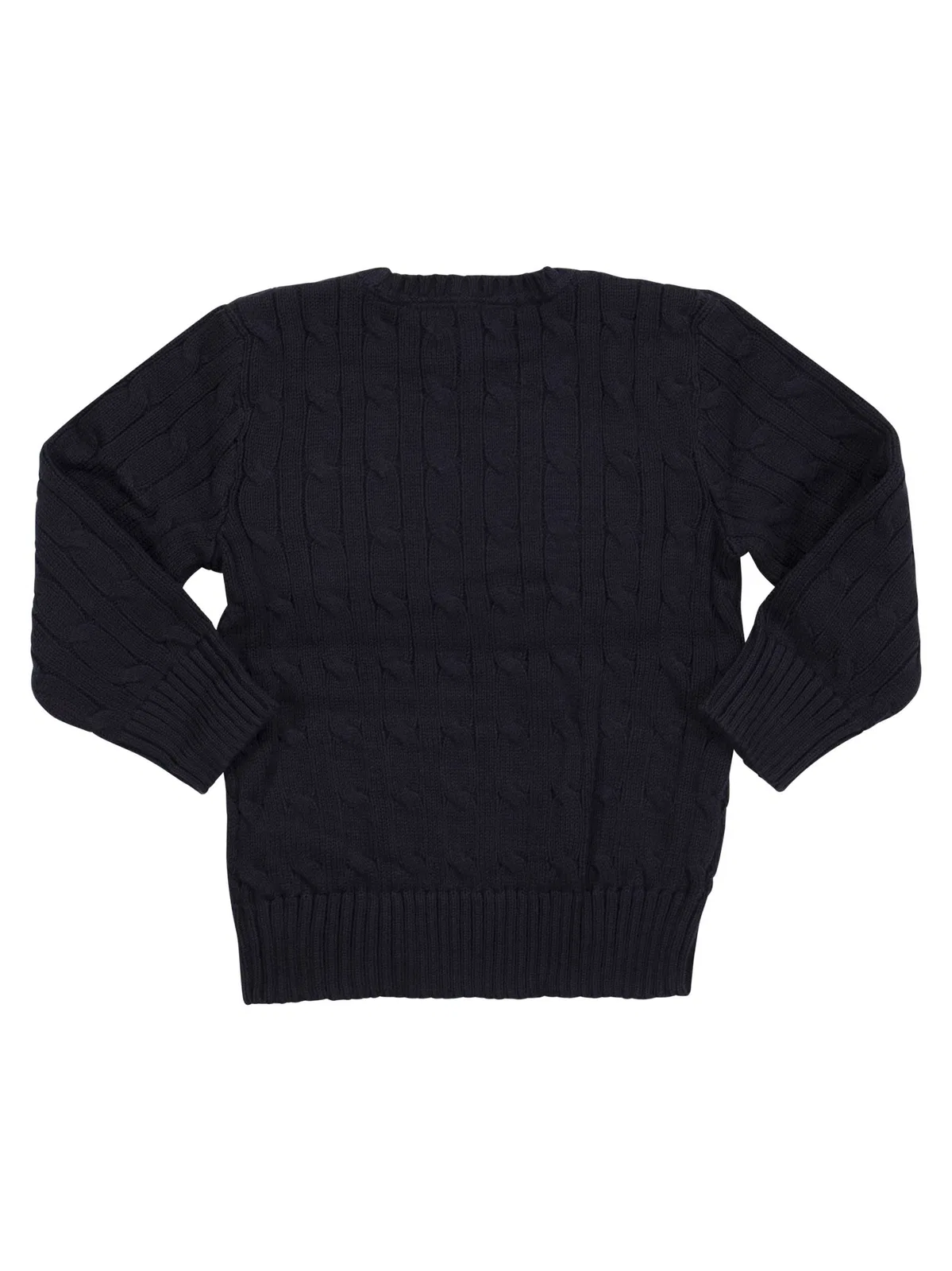 Polo Ralph Lauren Crew-Neck Cotton Cable-Knit Sweater