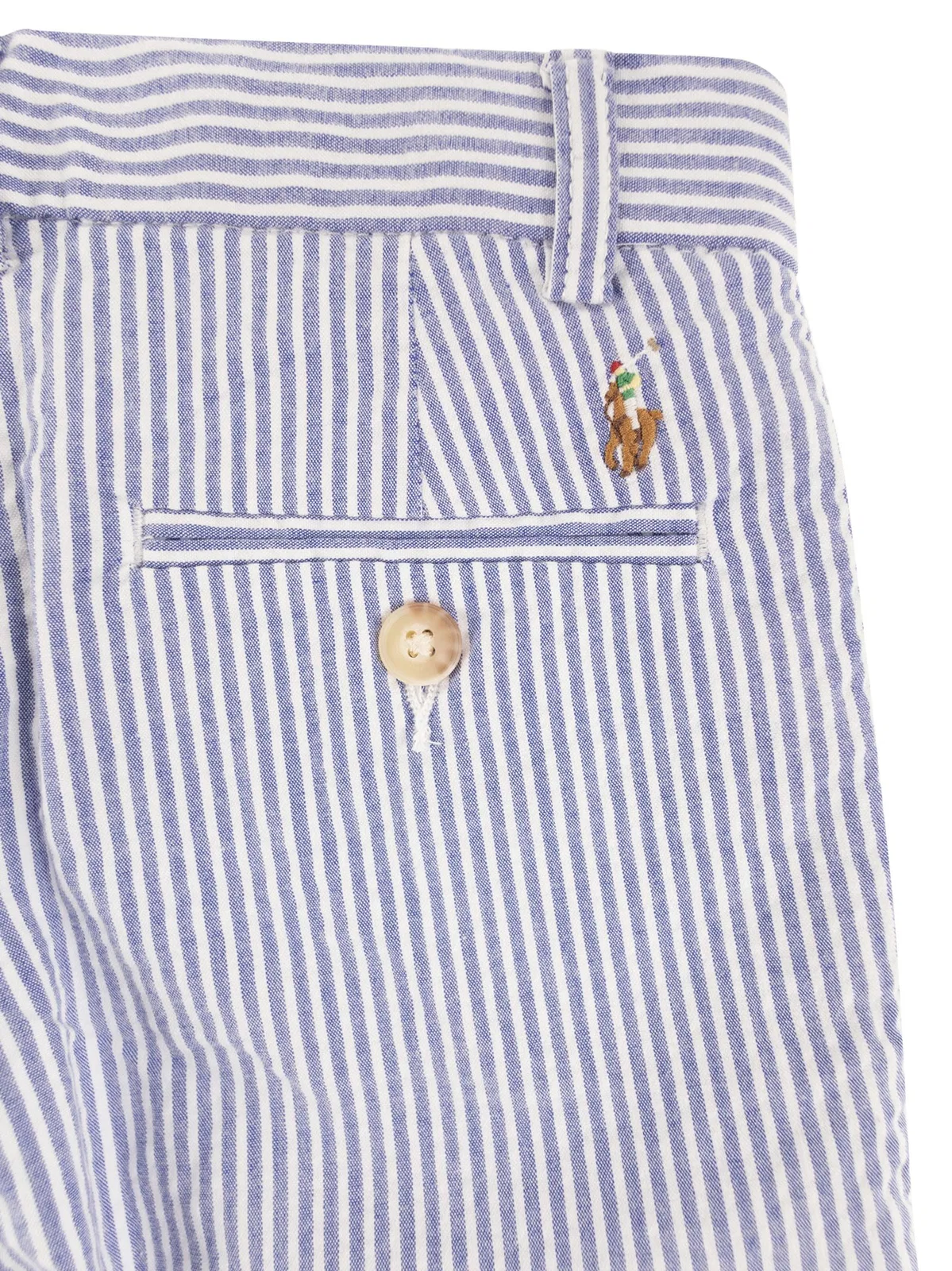 Polo Ralph Lauren Striped Stretch Cotton Shorts