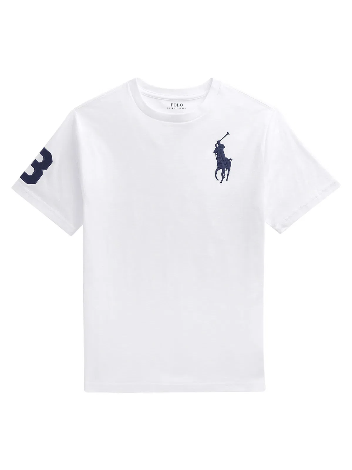 Polo Ralph Lauren Cotton T-Shirt With Embroidered Big Pony