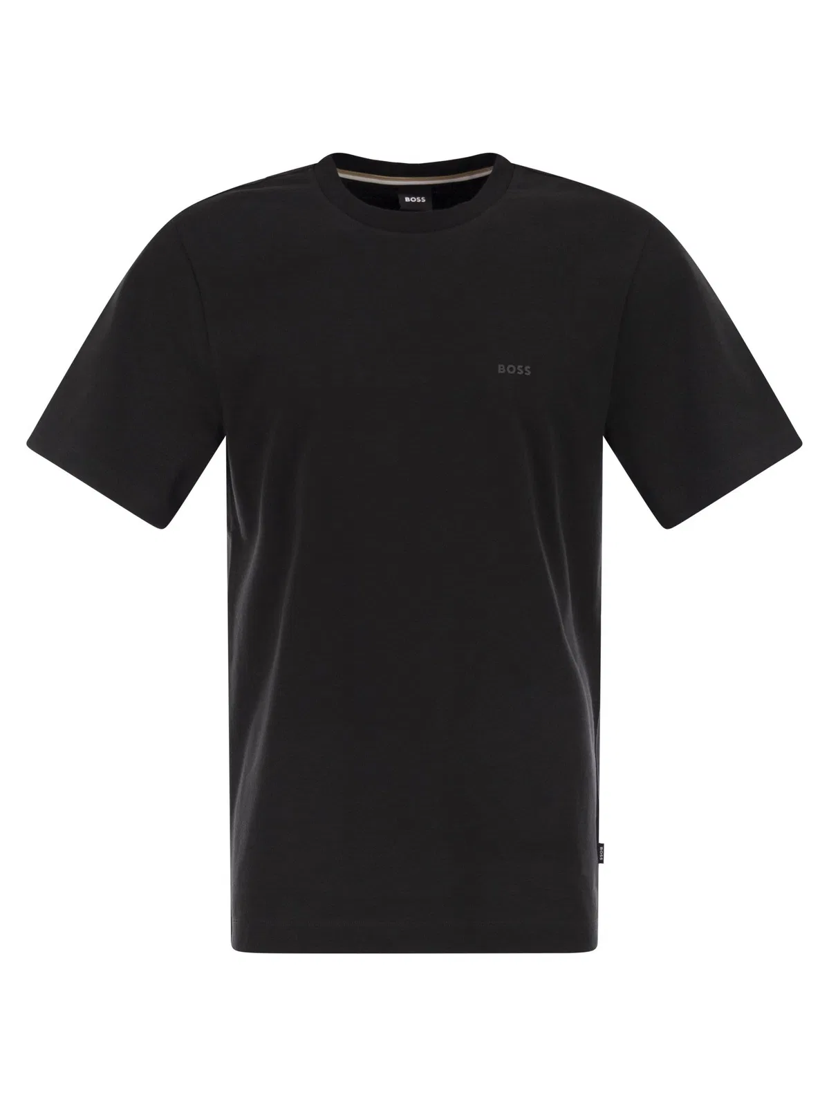 Boss Cotton Jersey T-Shirt With Logo