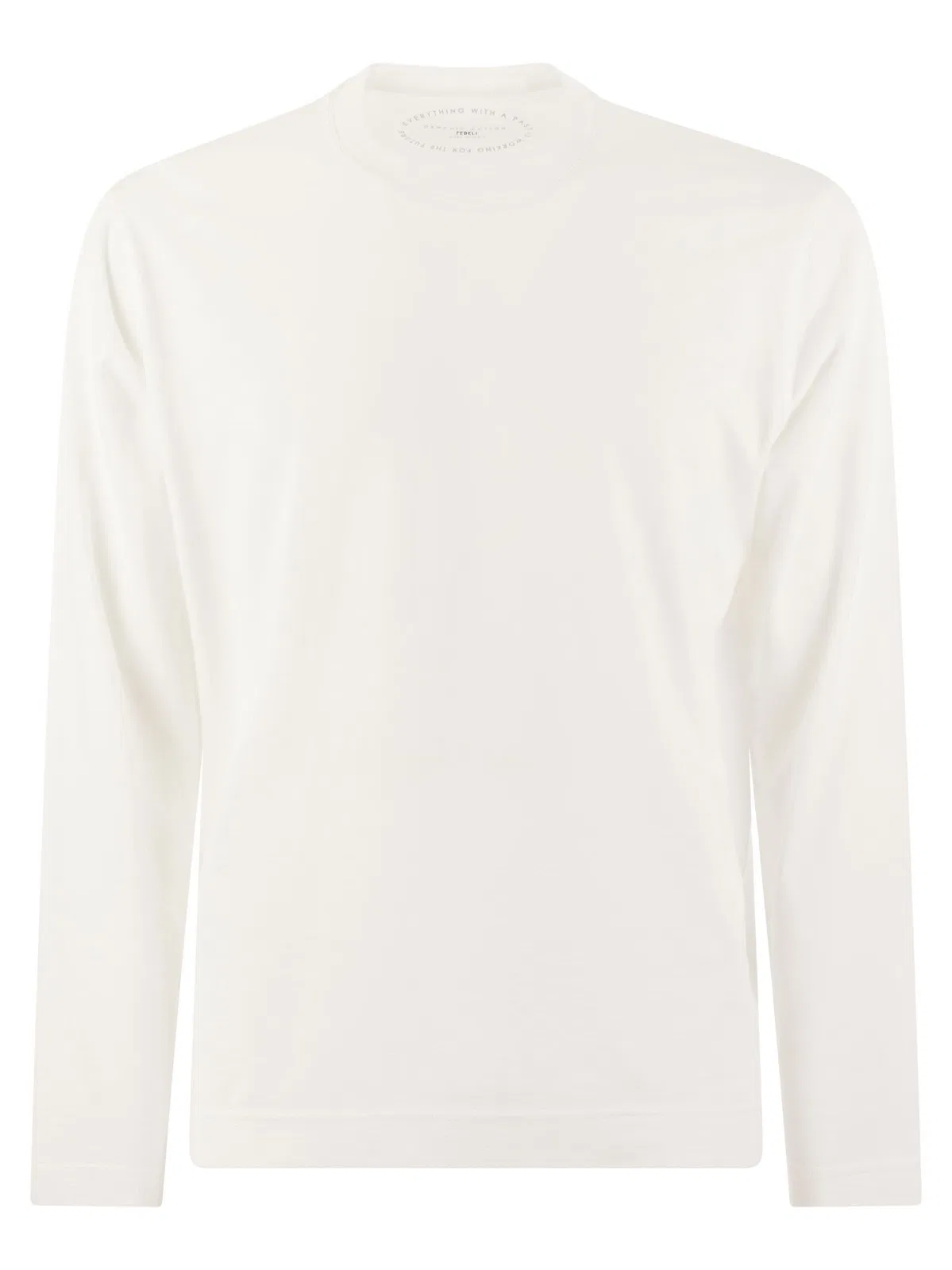 Fedeli Long-Sleeved Cotton T-Shirt