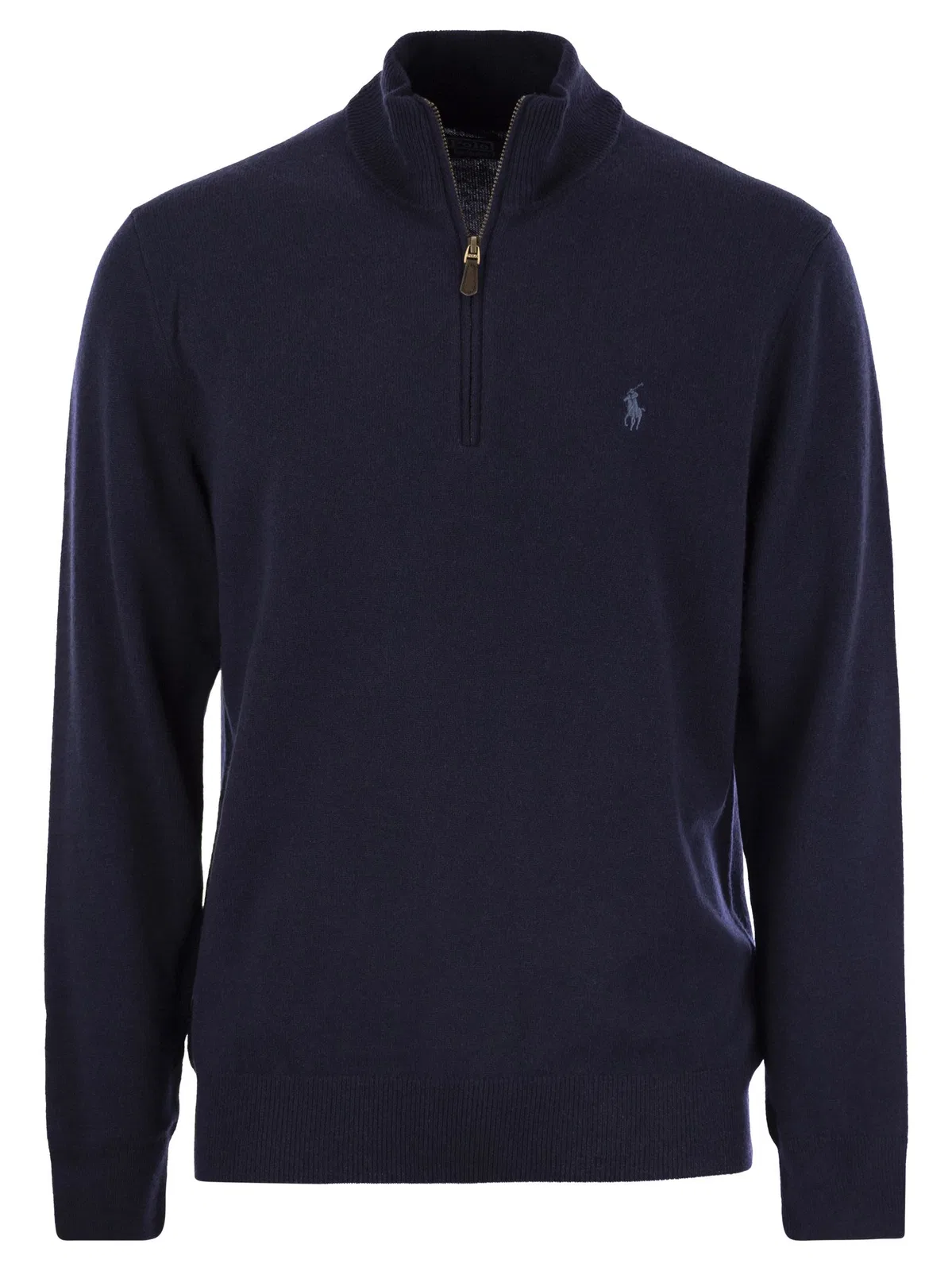 Polo Ralph Lauren Wool Pullover With Half Zip