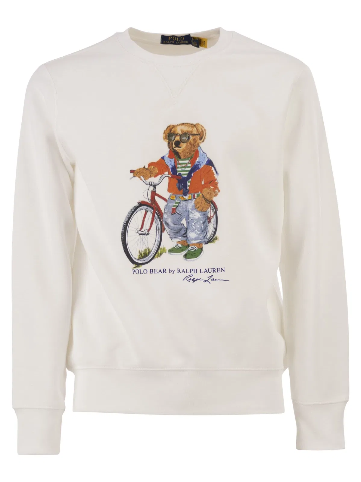 Polo Ralph Lauren Cotton Sweatshirt With Polo Bear Print