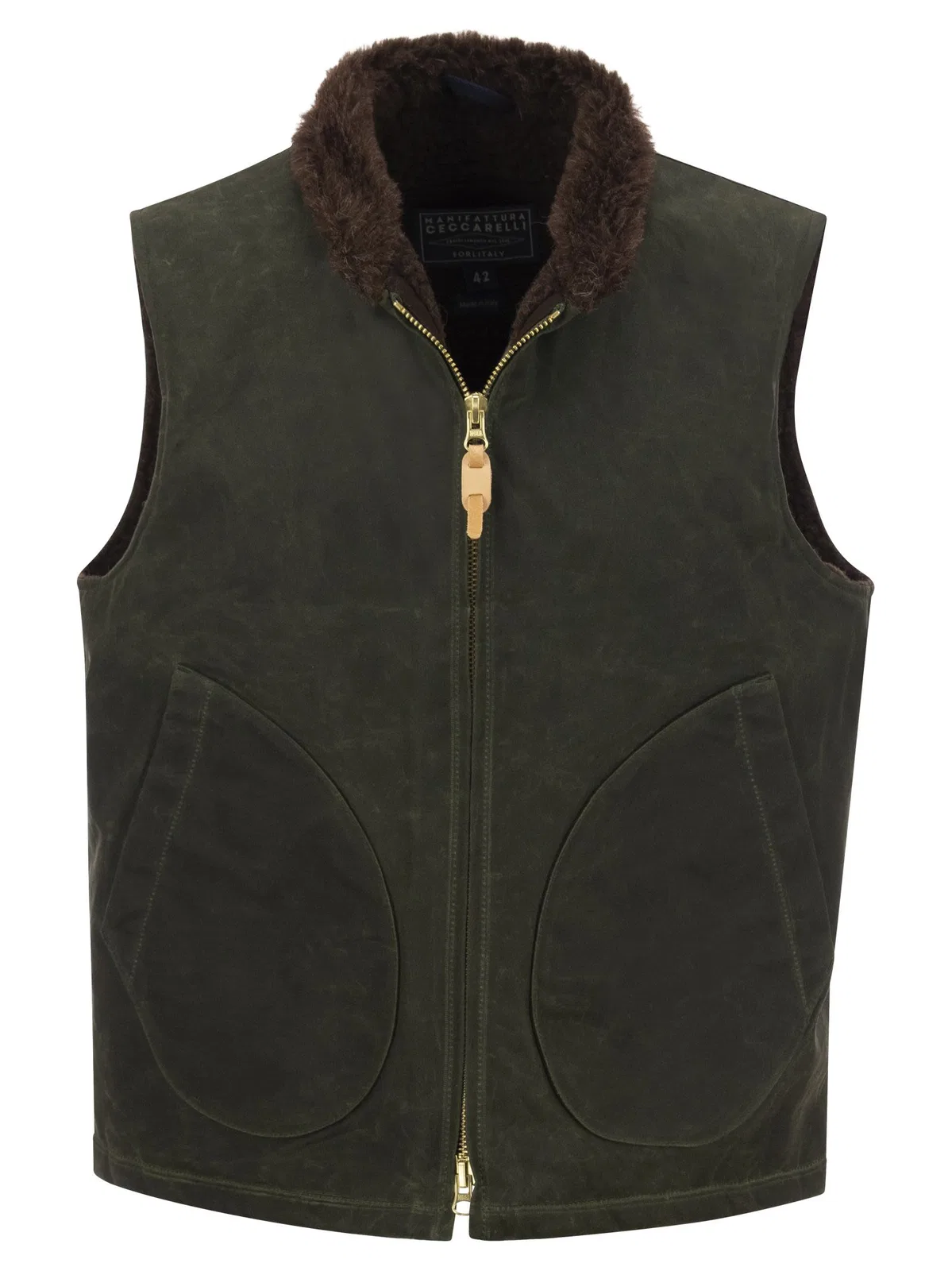 Manifattura Ceccarelli Mountain Vest - Velvet Waistcoat