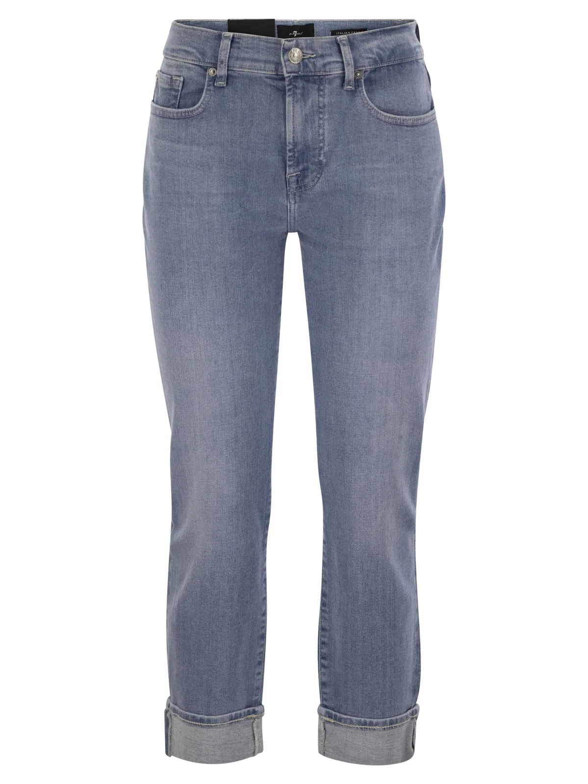 7 For All Mankind Relaxed Skinny Groovy - Medium Waist Boy