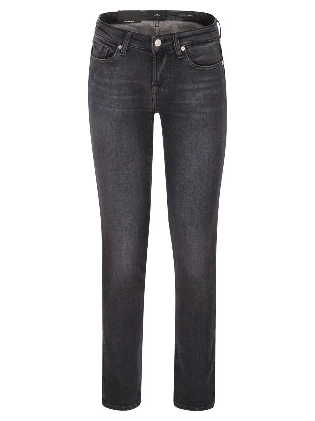 7 For All Mankind Low-Rise Skinny Jeans