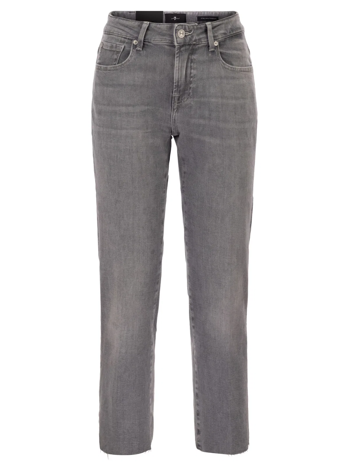 7 For All Mankind Calie Straight Ankle Stretch Denim Jeans