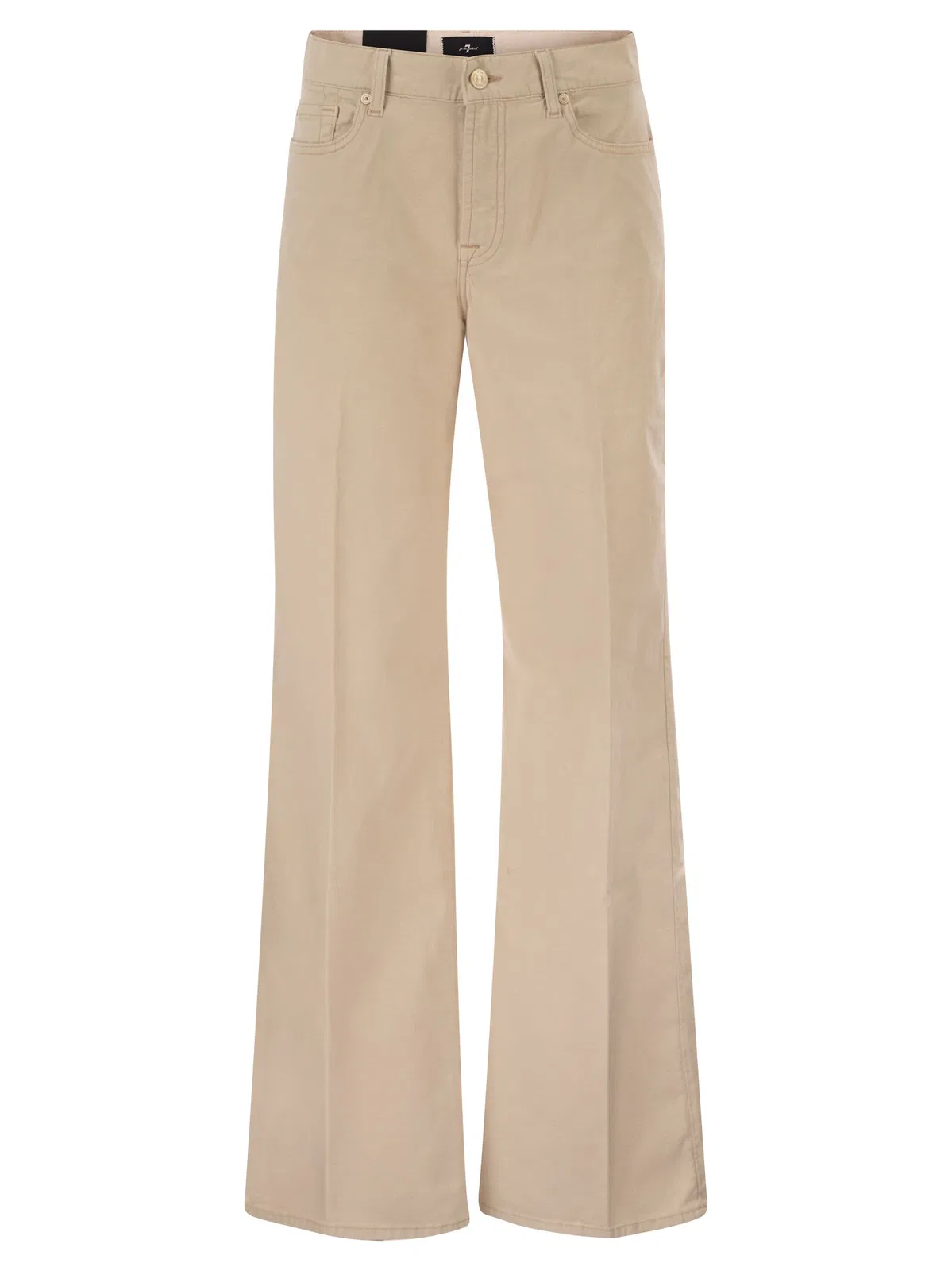 7 For All Mankind Lotta Wide Leg Stretch Denim Jeans