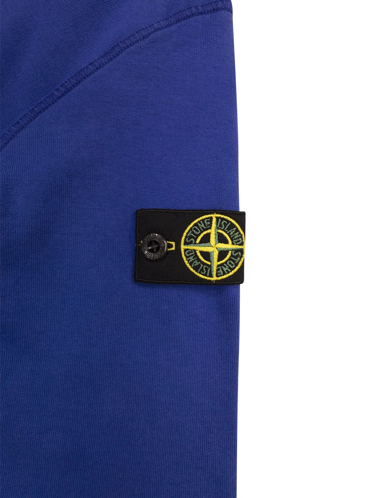Stone Island Hooded Sweatshirt With Stone Island Badg