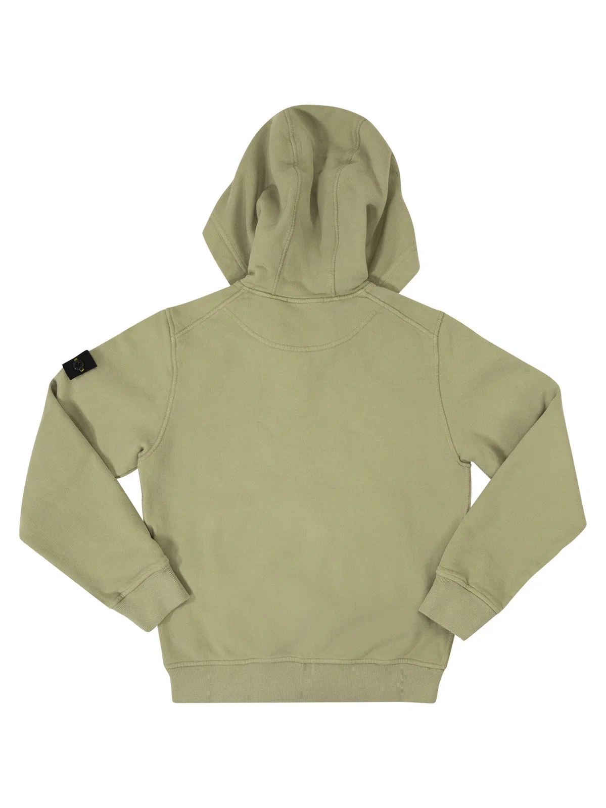 Stone Island Full-Zip Sweatshirt With Lined Hood And 
