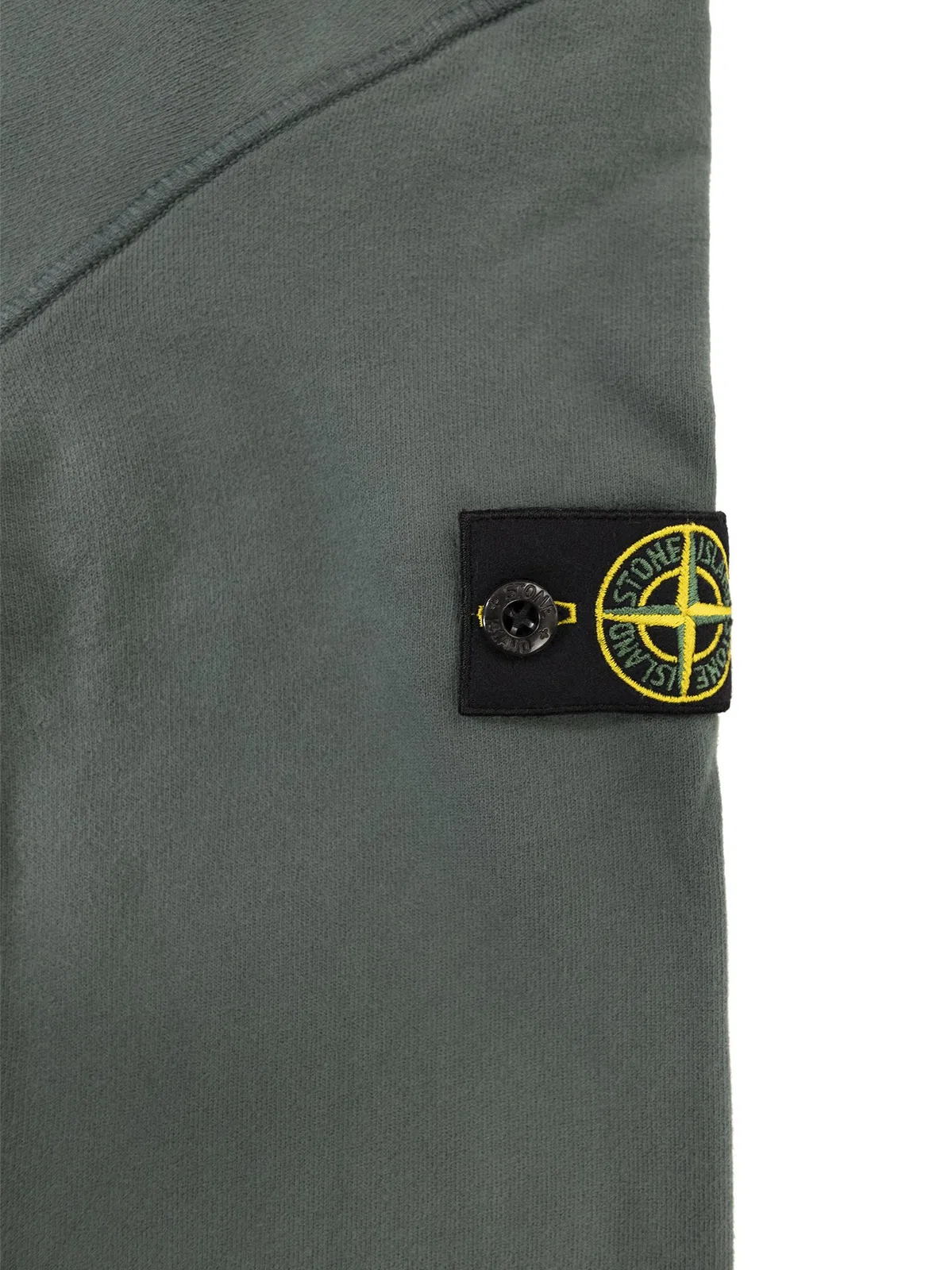 Stone Island Full-Zip Sweatshirt With Lined Hood And 