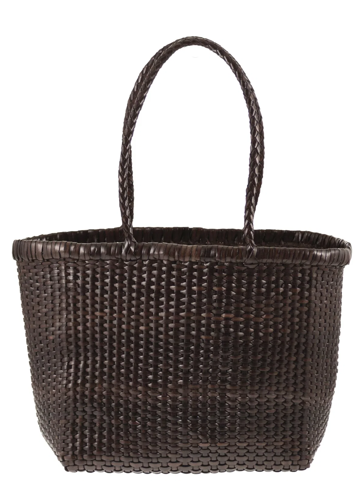 Dragon Weave - Braided Leather Bag S