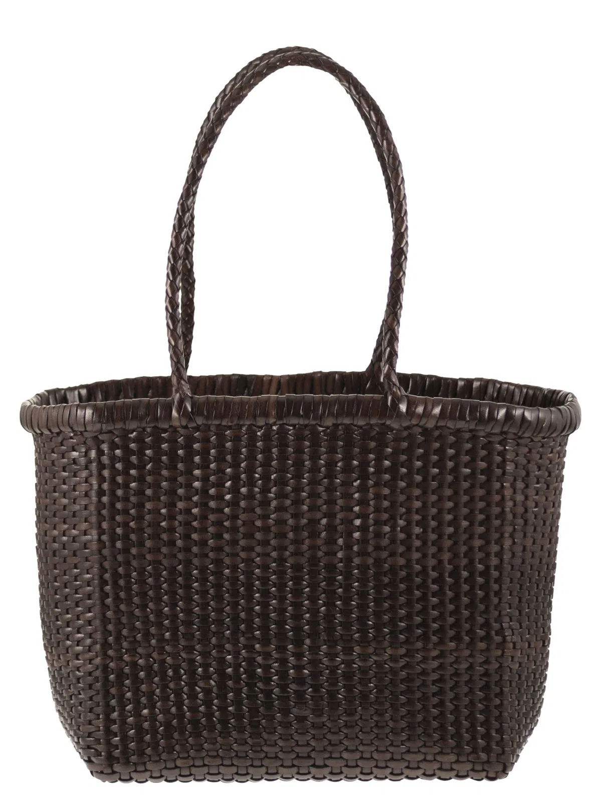 Dragon Weave - Braided Leather Bag S