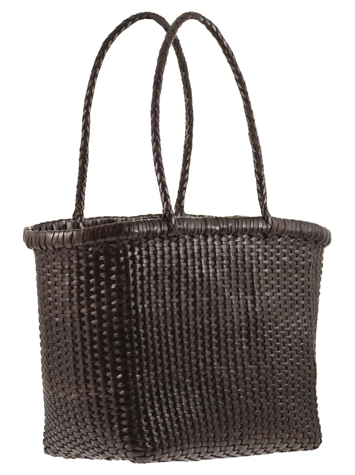 Dragon Weave - Braided Leather Bag S