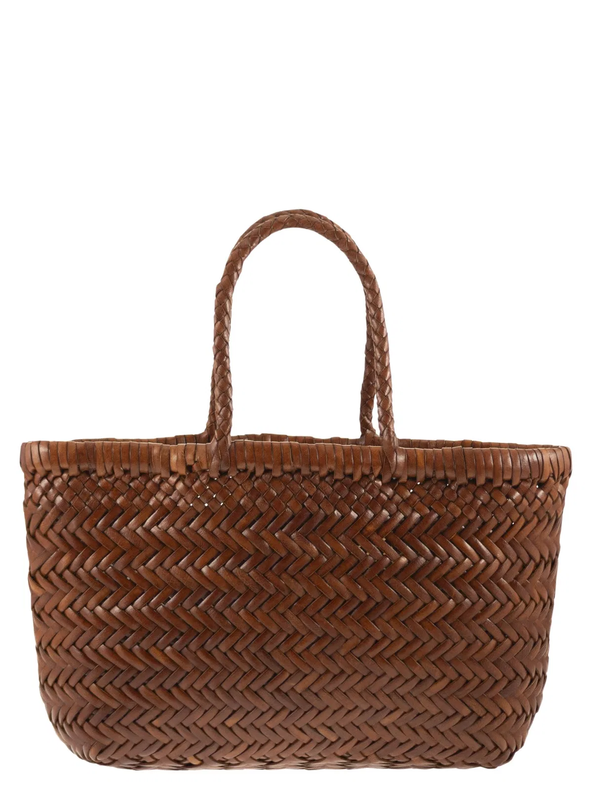 Dragon Gora - Woven Leather Handbag