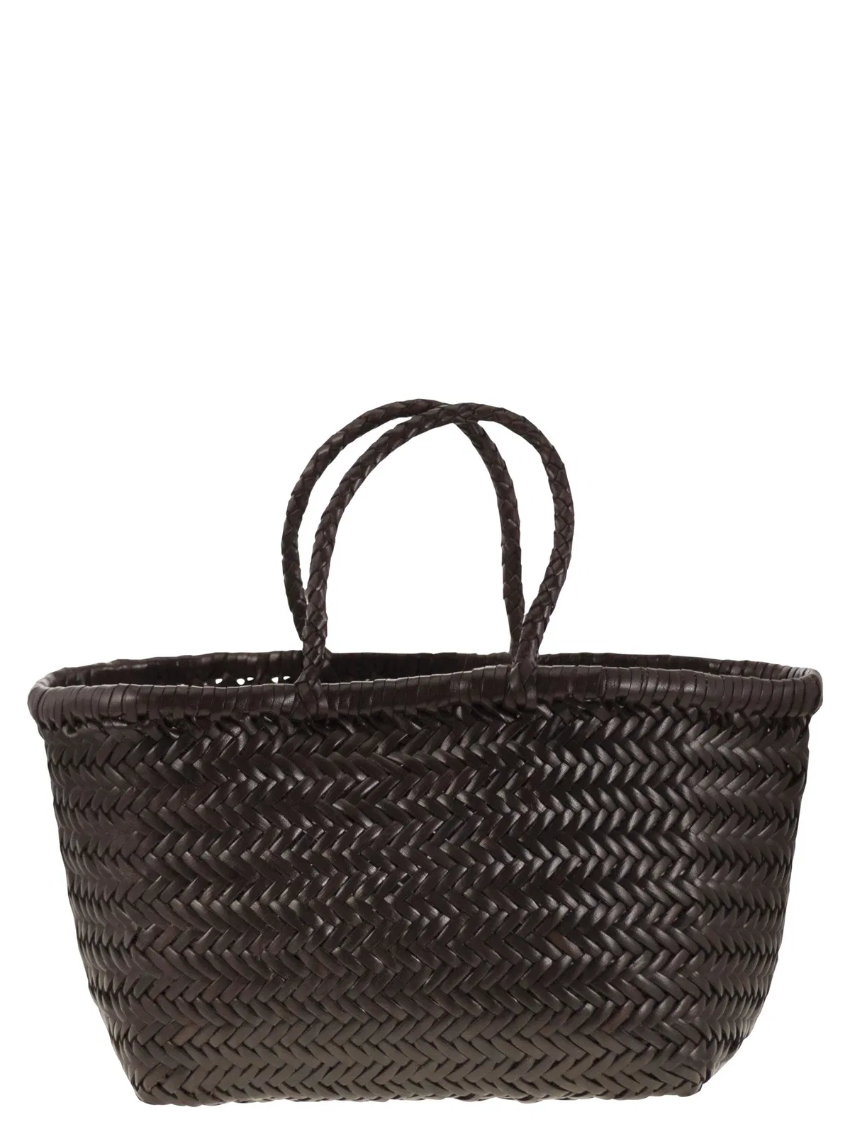 Dragon Triple Jump Small - Woven Leather Bag