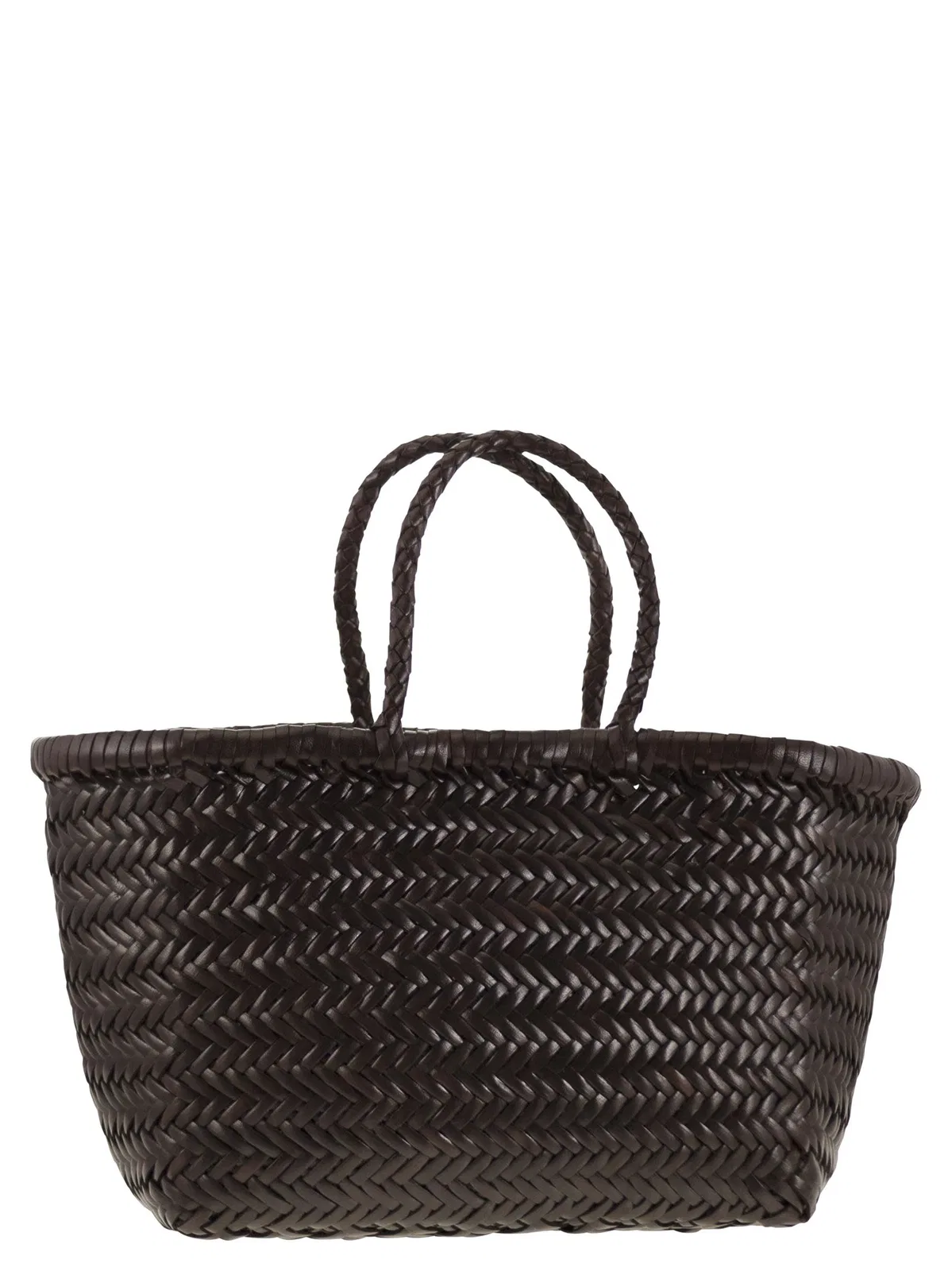 Dragon Triple Jump Small - Woven Leather Bag