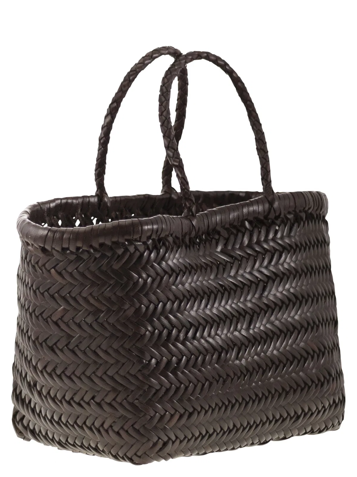 Dragon Triple Jump Small - Woven Leather Bag
