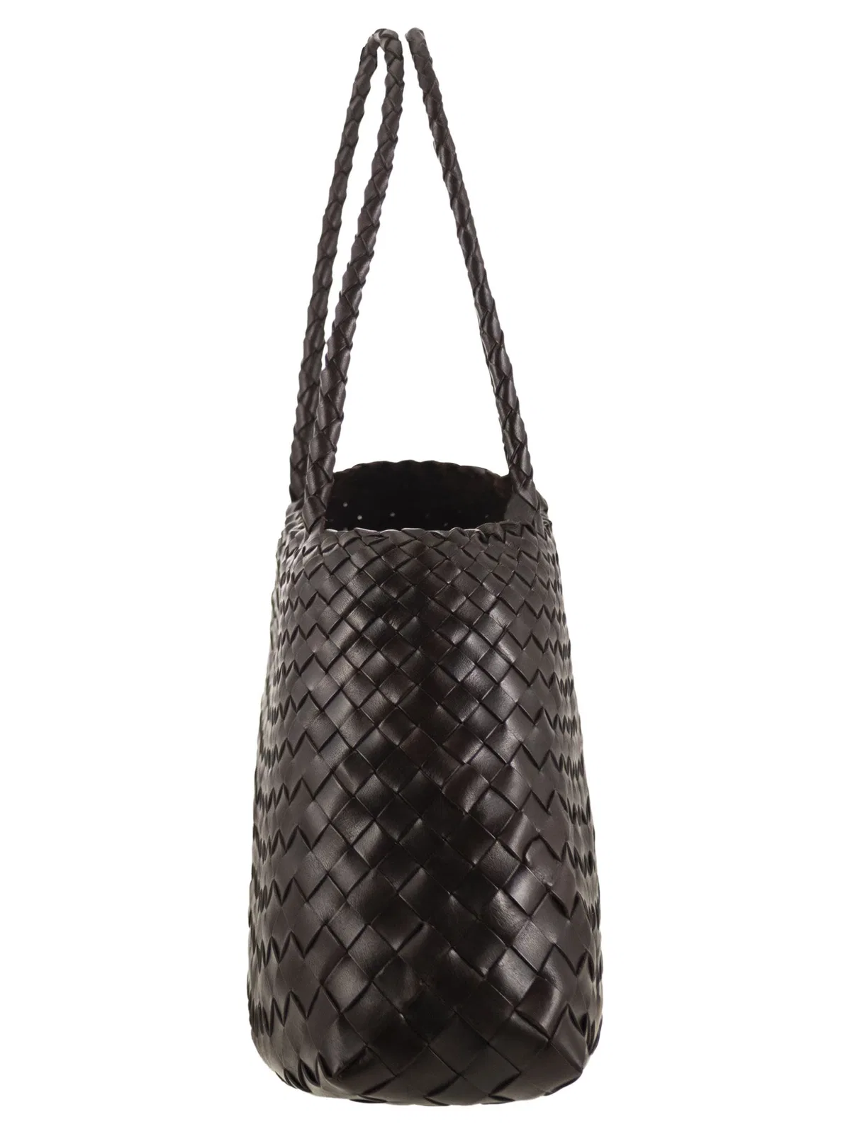 Dragon Santa Croce Big - Woven Leather Bag