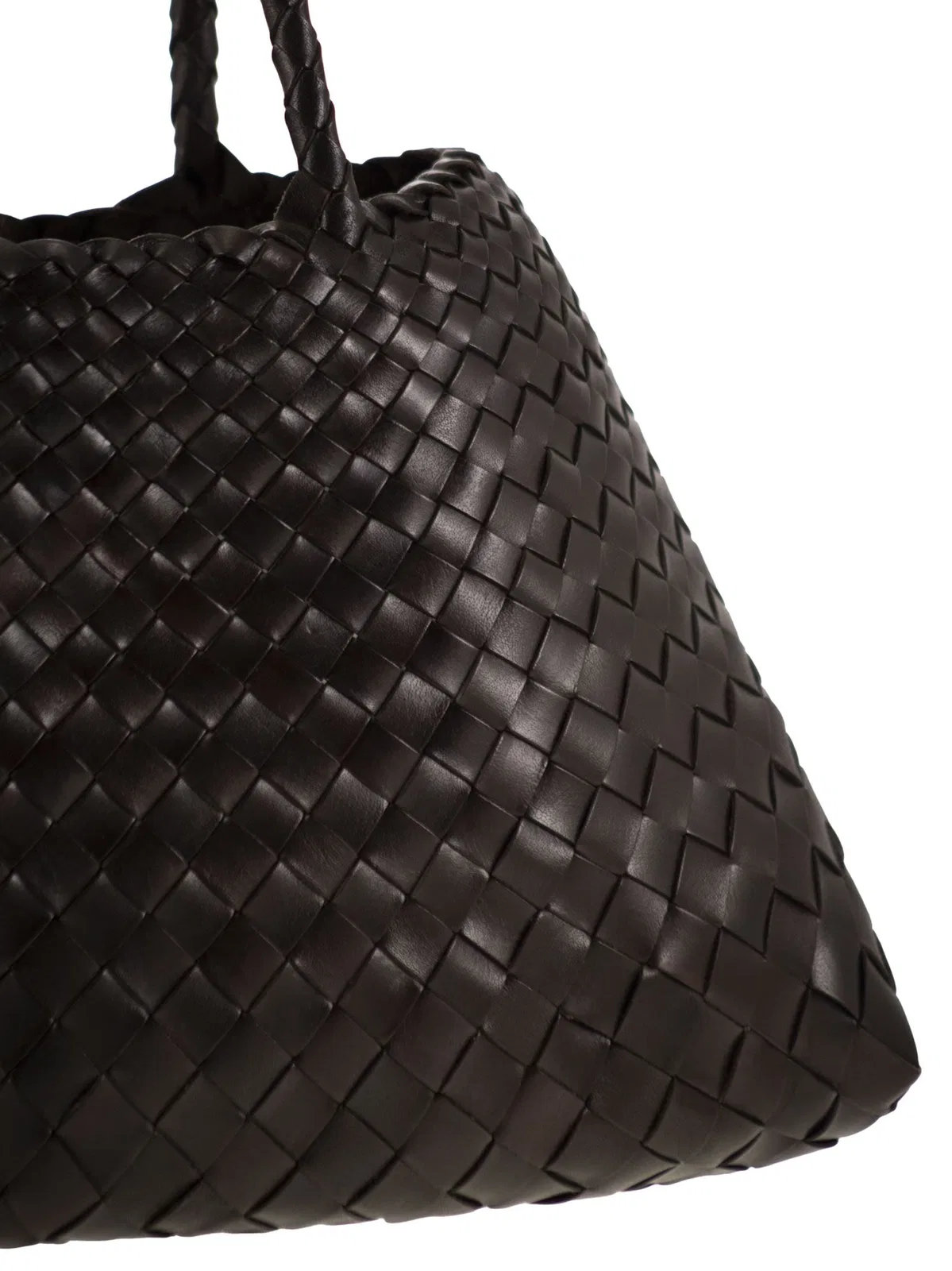 Dragon Santa Croce Big - Woven Leather Bag
