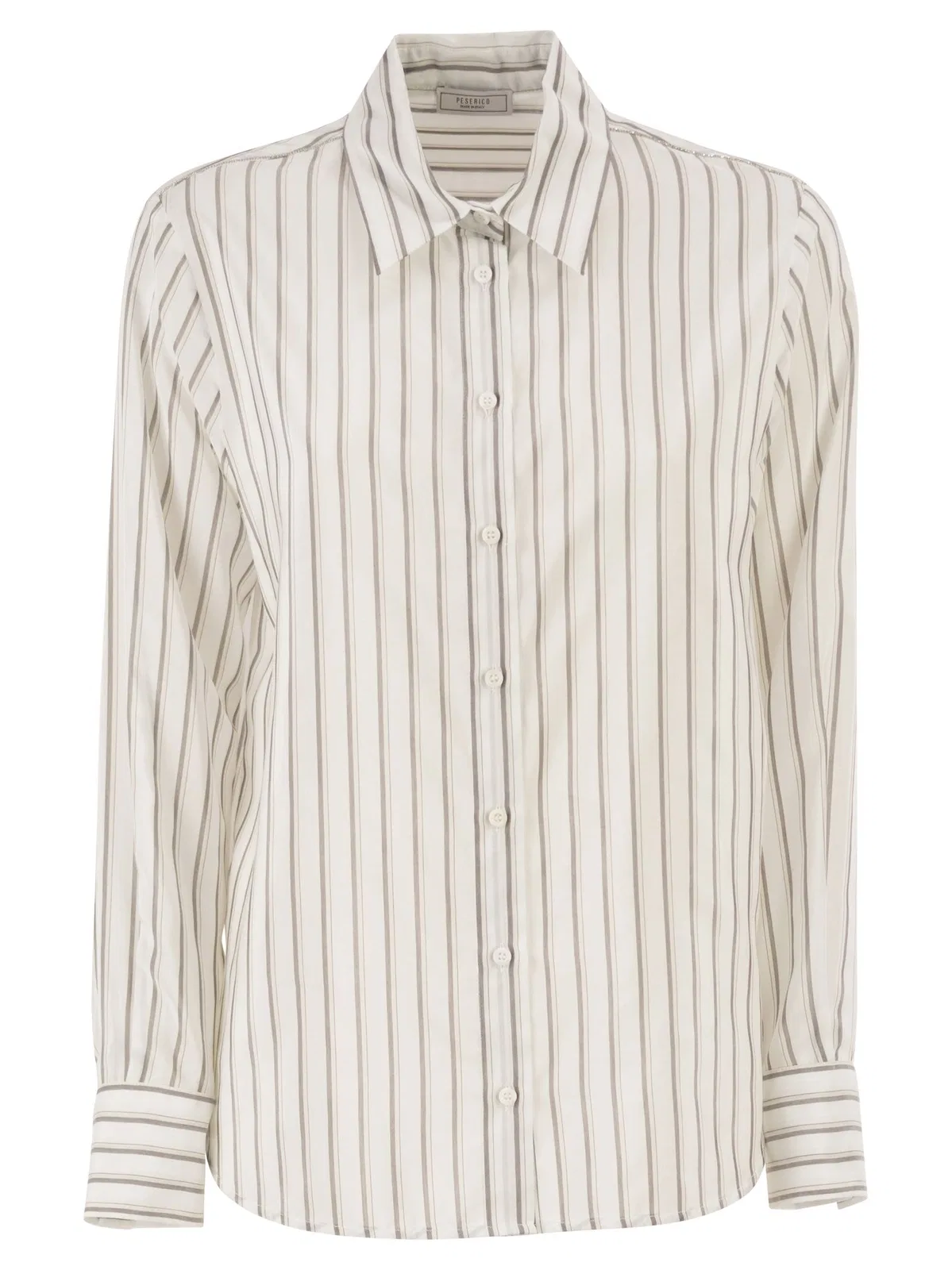 Peserico Cotton And Silk Organza Shirt