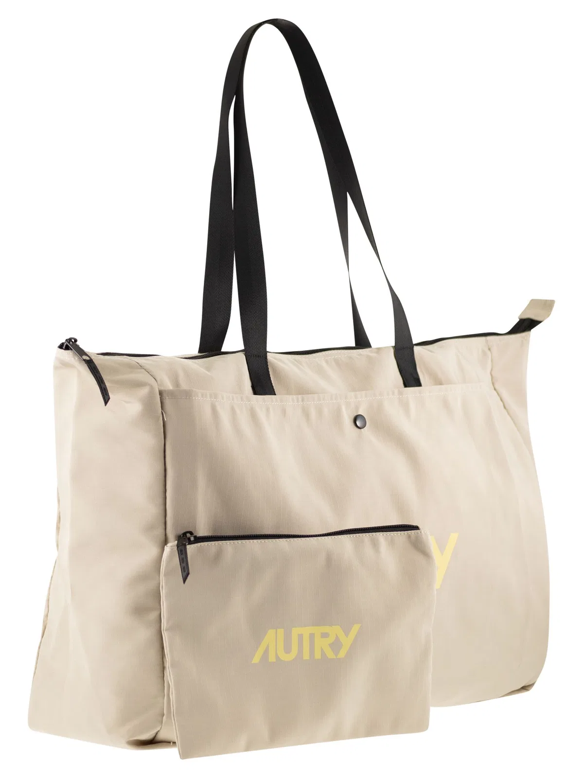 Autry Unisex Nylon Tote Bag With Clutch