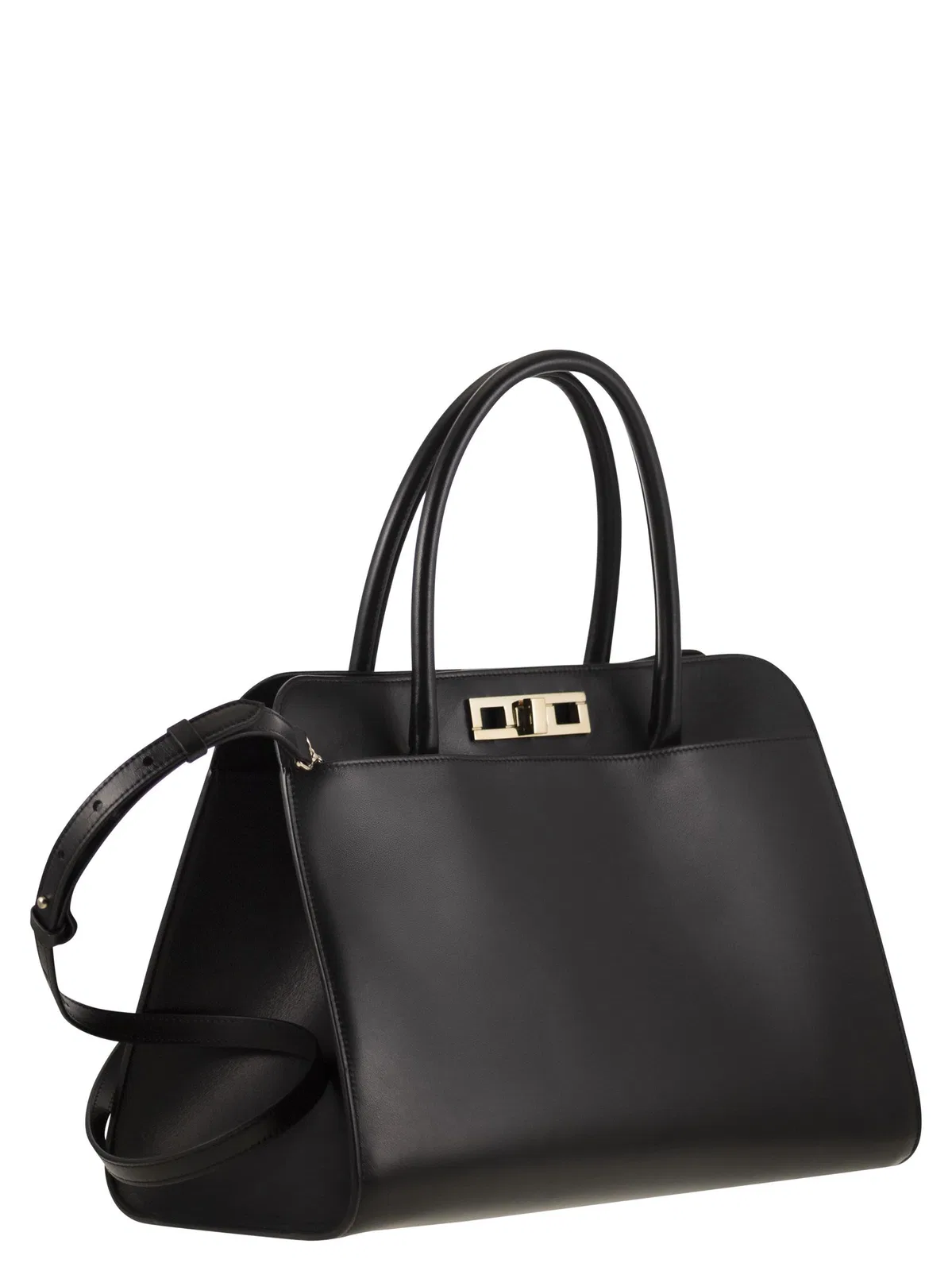 Fabiana Filippi Large Handbag With Metal Accessory