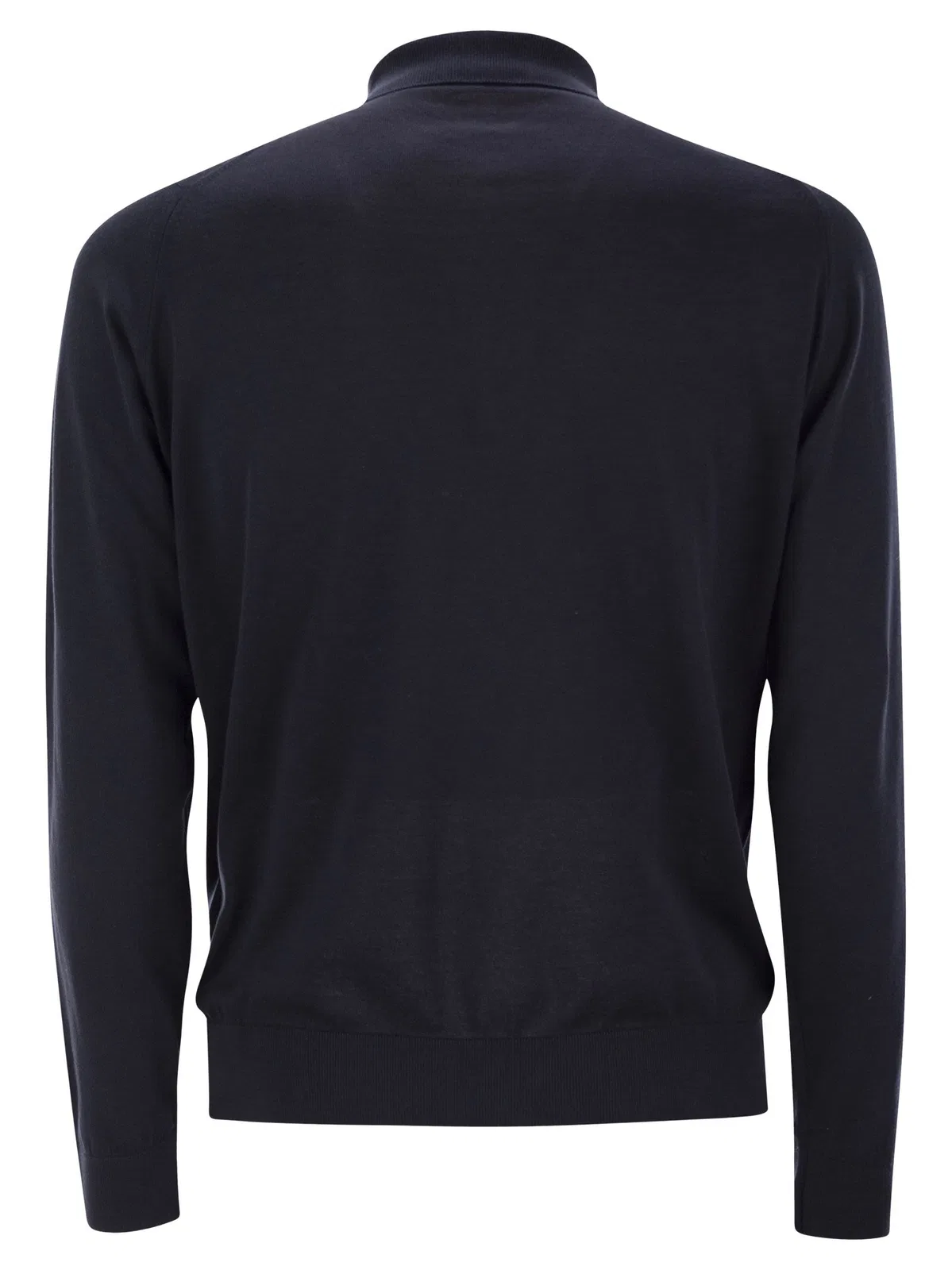 John Smedley Bradwell - Cotton Long-Sleeved Polo Shir