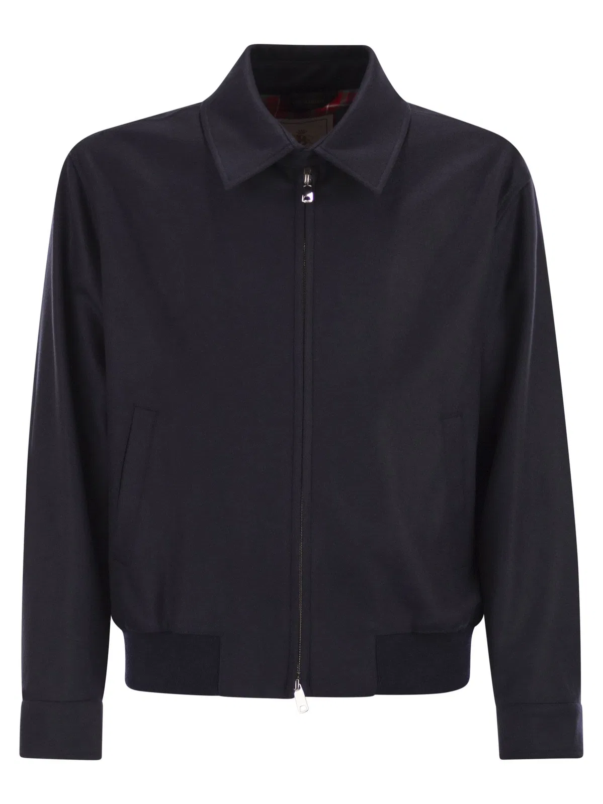 Baracuta G18 Melton - Wool And Cashmere Bomber Ja