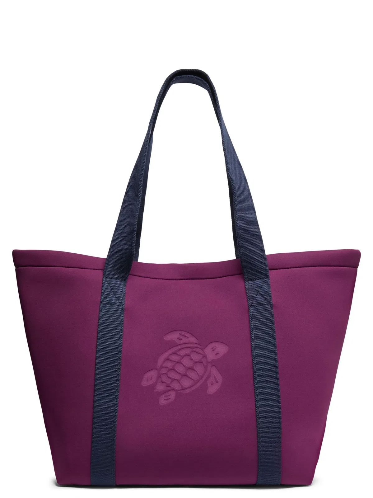 Vilebrequin Polyester Tote Bag With Embossed Turtle 