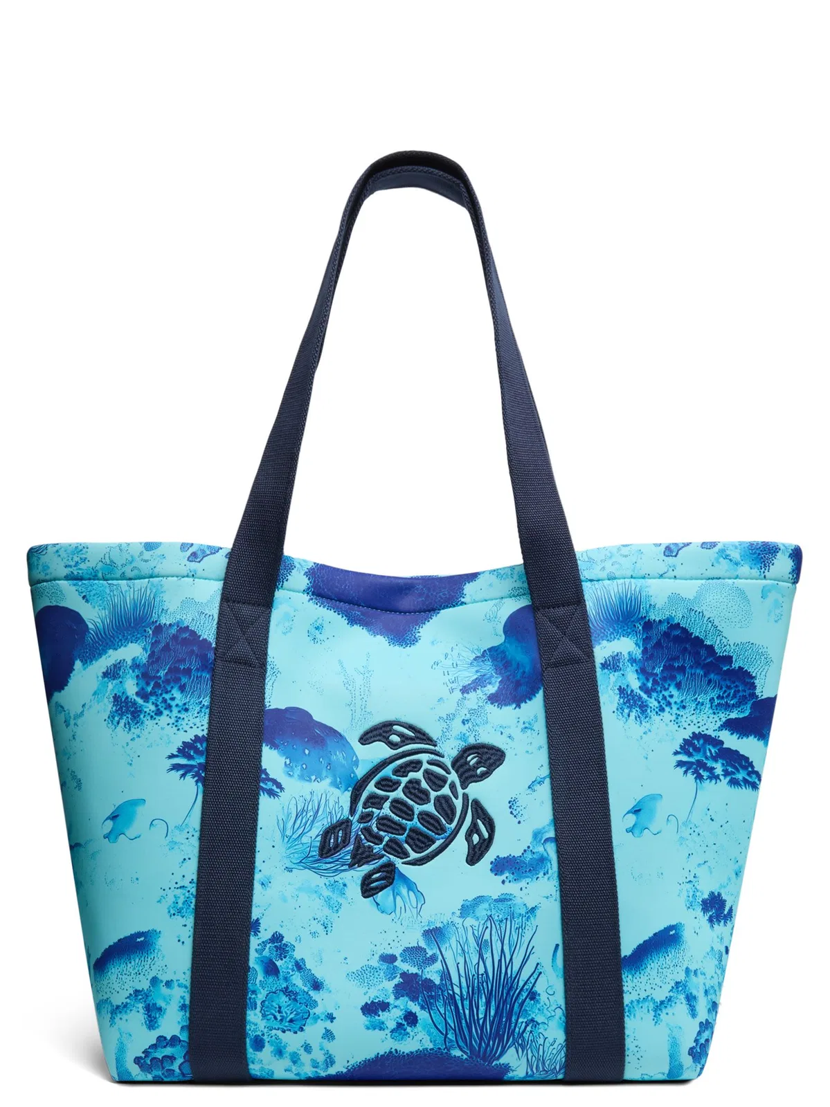 Vilebrequin Polyester Tote Bag With Marine Print