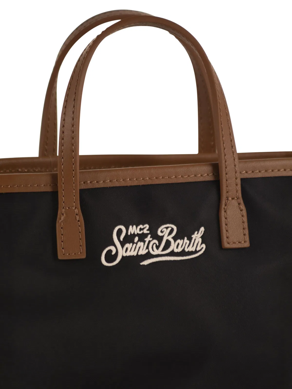 Mc2 Saint Barth City Mini Bag With Logo And Shoulder Str