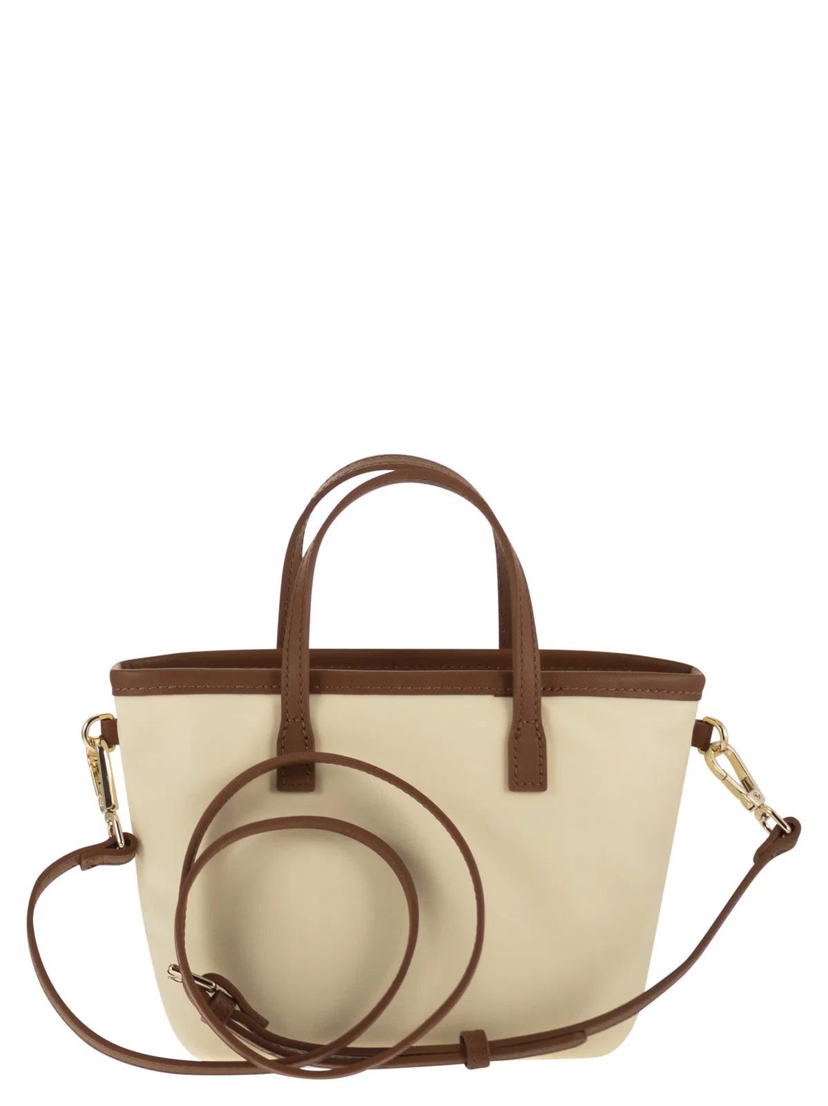 Mc2 Saint Barth City Mini Bag With Logo And Shoulder Str