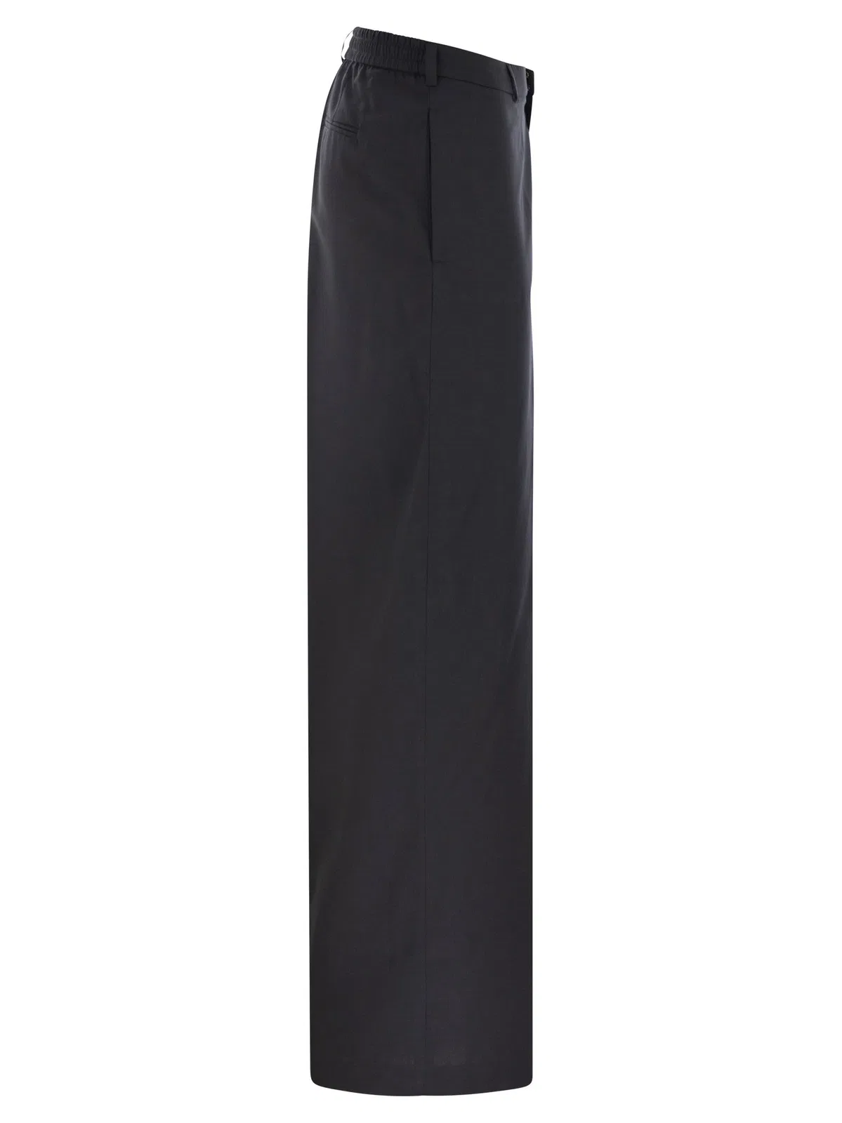 Pt Torino Lorenza - Lyocell And Cotton Trousers