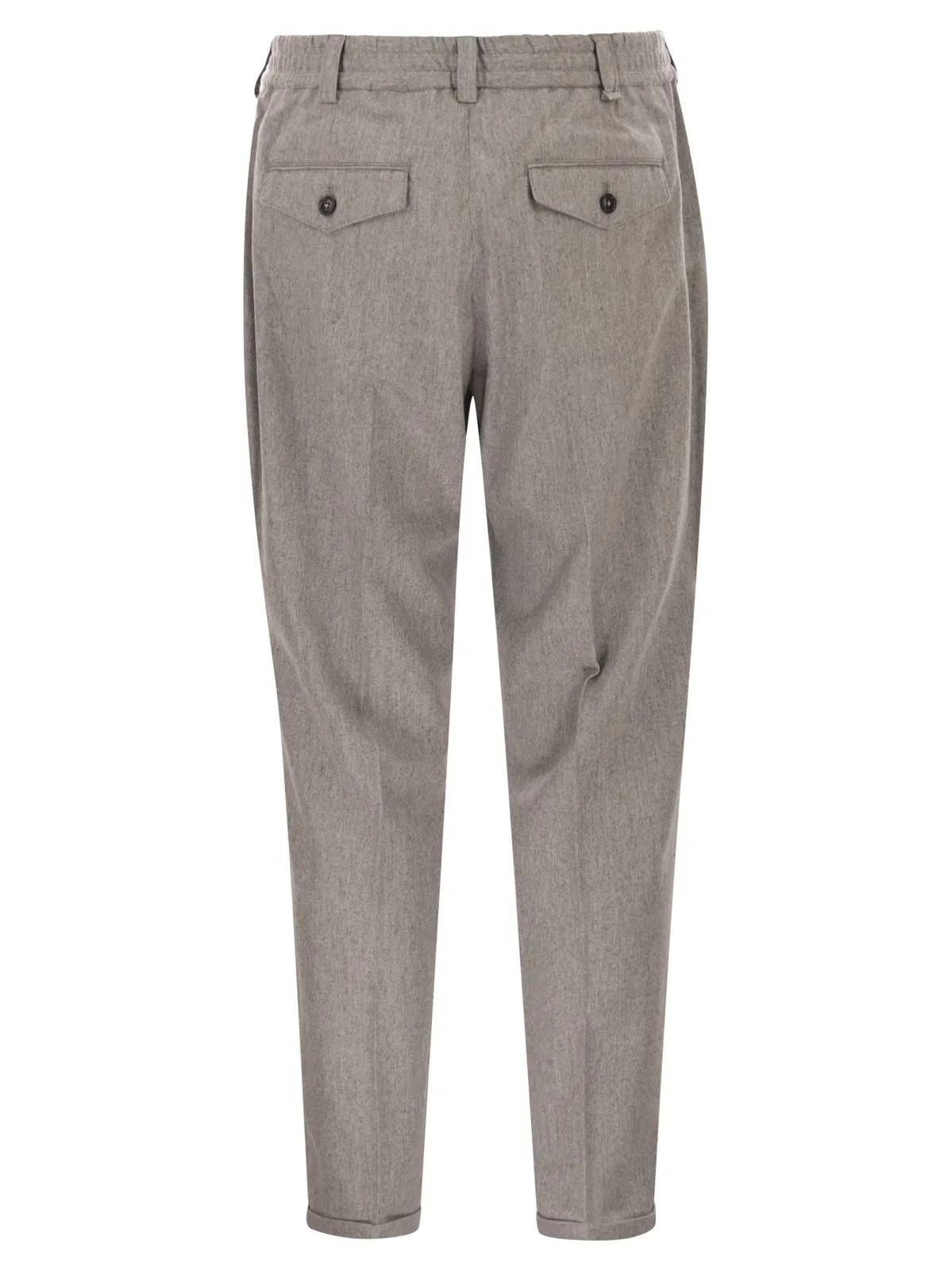 Pt Torino The Rebel - Wool And Cashmere Trousers
