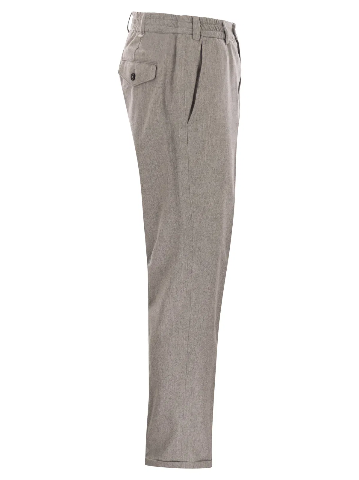 Pt Torino The Rebel - Wool And Cashmere Trousers