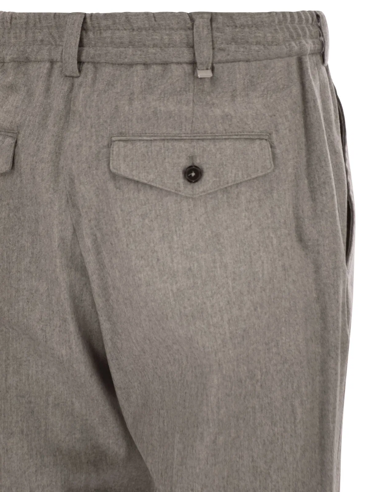 Pt Torino The Rebel - Wool And Cashmere Trousers
