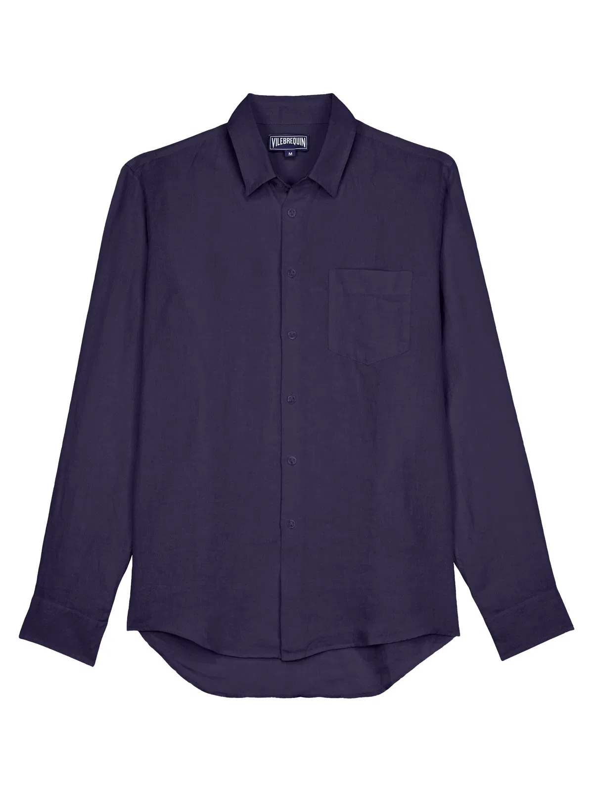 Vilebrequin Long-Sleeved Linen Shirt With A Pocket