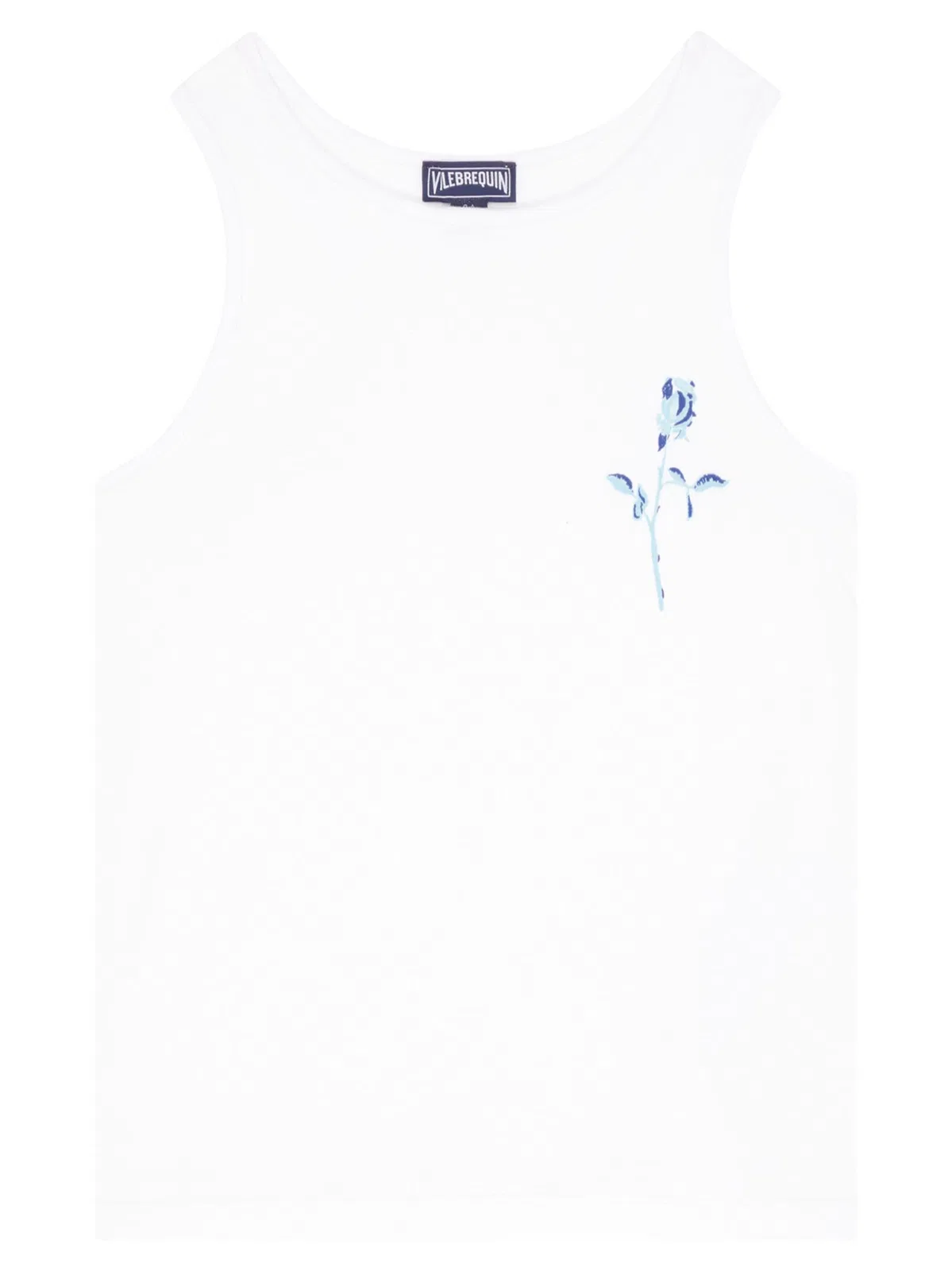 Vilebrequin Organic Cotton Tank Top With Graphic Pri