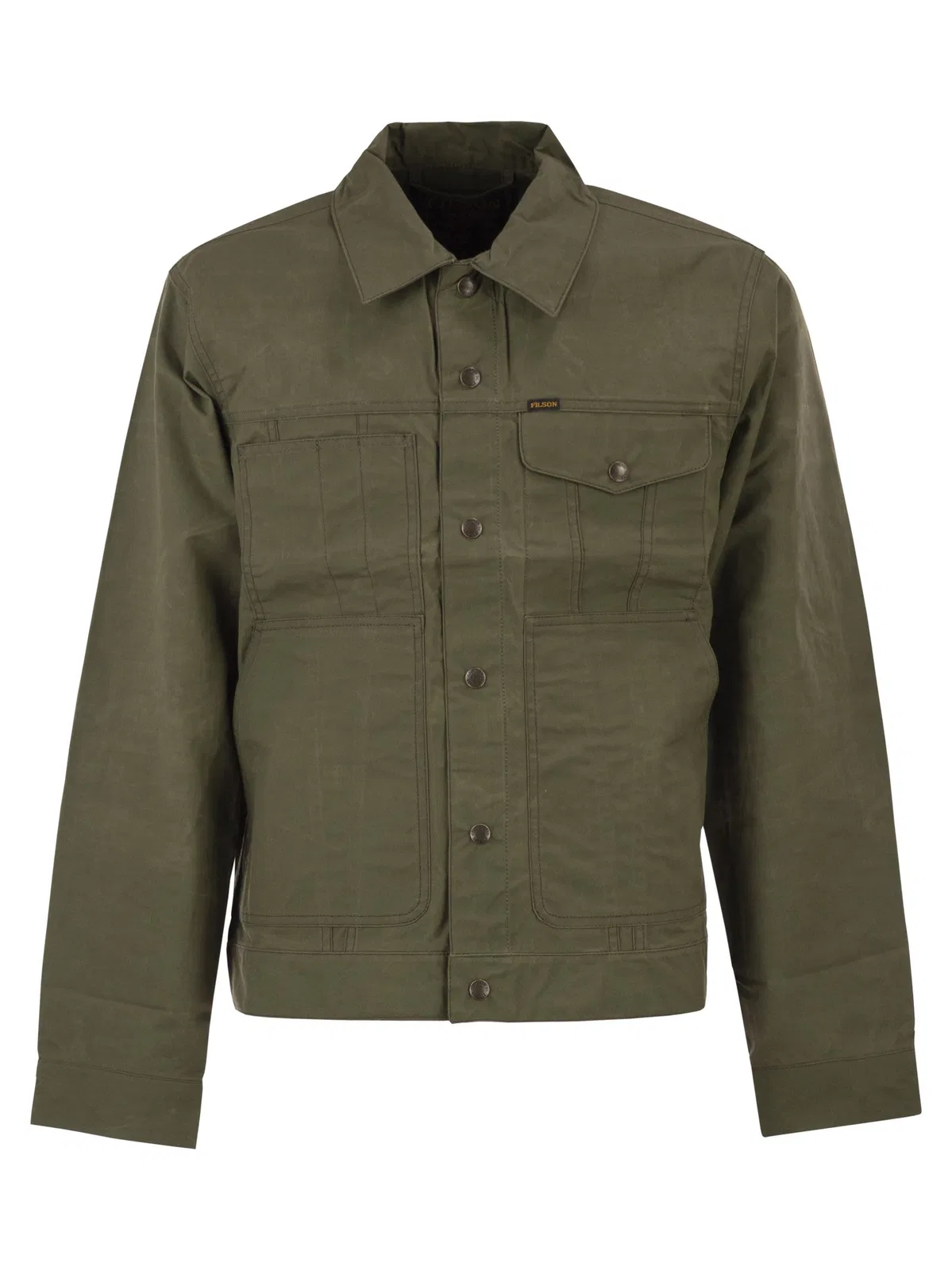 Filson Cotton Workwear Jacket With Utility Pock