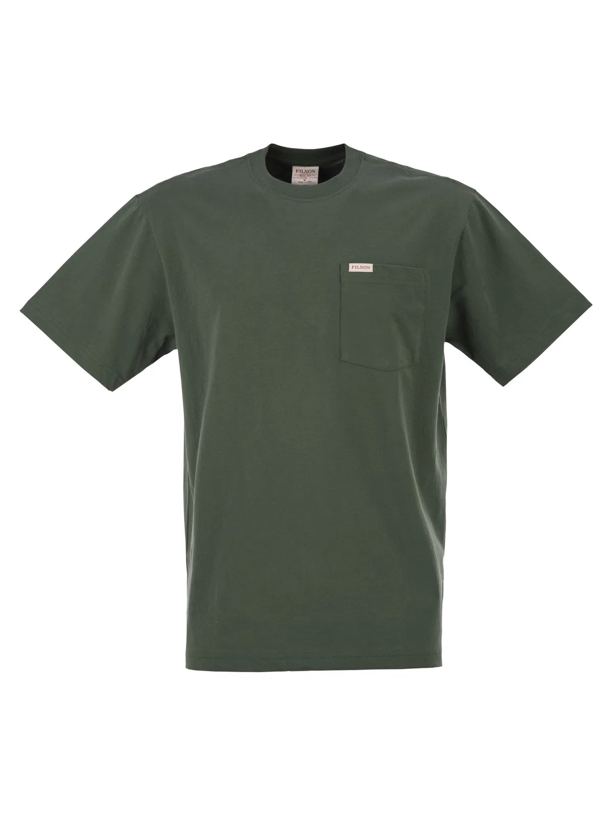 Filson Cotton T-Shirt With Patch Pocket