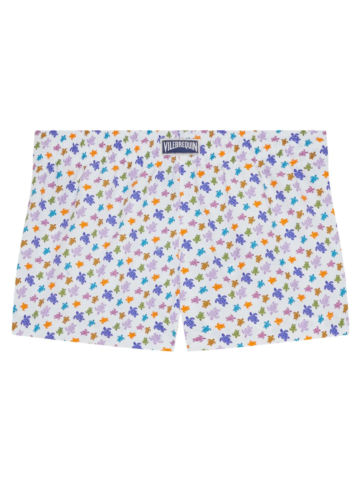 Vilebrequin Girls’ Swim Shorts With Turtle Print