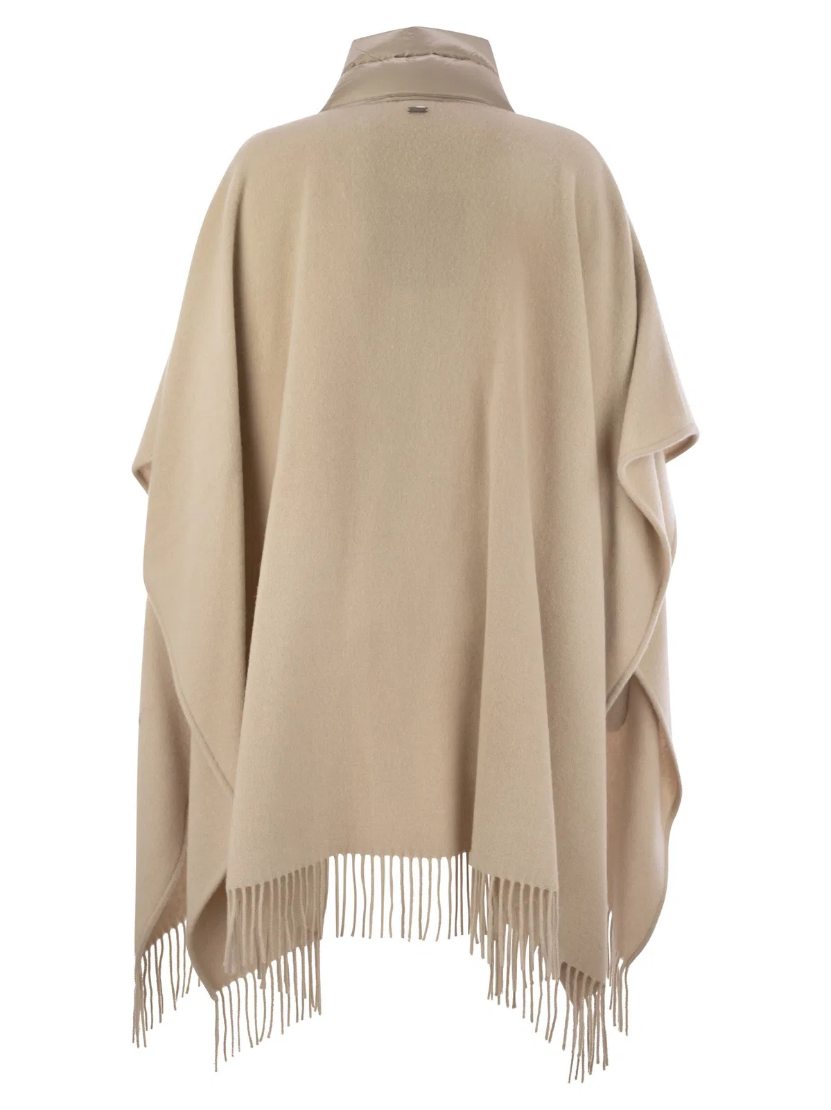 Herno Poncho Resort In Warmy E Nylon Ultraligh