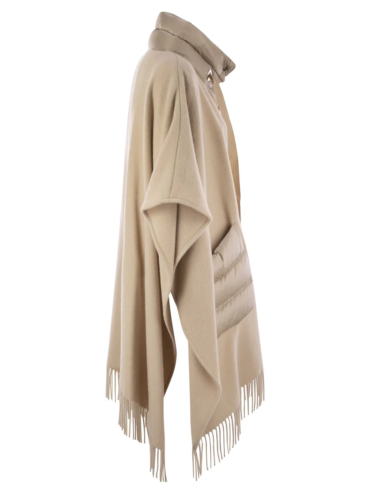Herno Poncho Resort In Warmy E Nylon Ultraligh